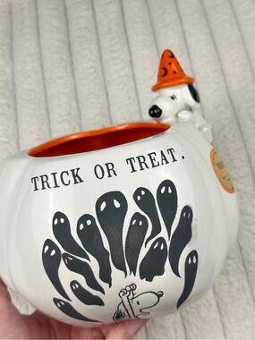 Rae Dunn Peanuts Snoopy Halloween